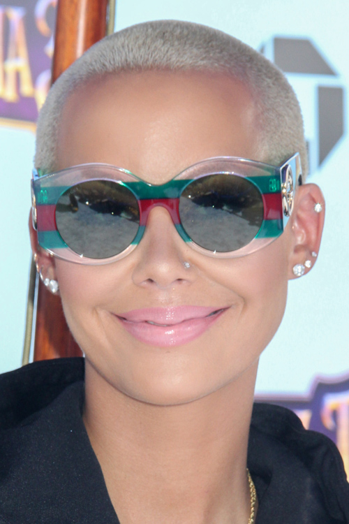 Amber Rose's Hairstyles & Hair Colors Steal Her Style