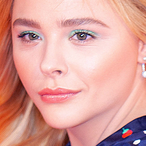 500px x 500px - Chloe Moretz Makeup: Green Eyeshadow, Nude Eyeshadow & Clear Lip Gloss |  Steal Her Style