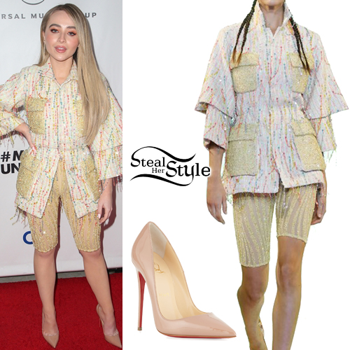 Sabrina Carpenter 2019 AfterGRAMMYs Outfit Steal Her Style