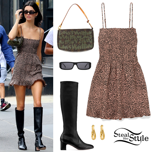 Kendall and kylie leopard hot sale boots