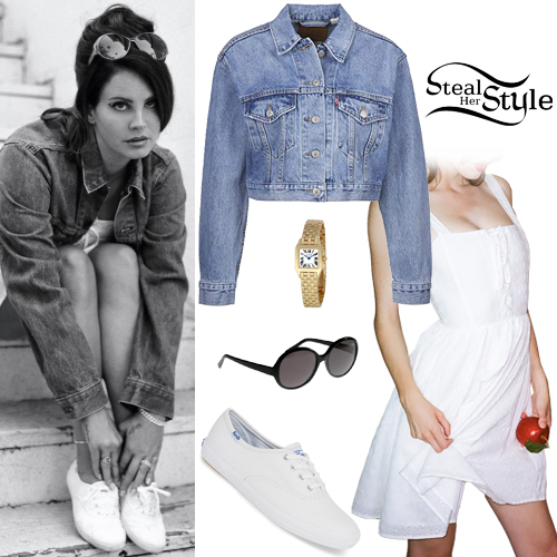 lana del rey outfit