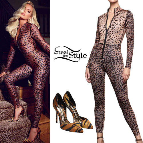 Steal: Khloe Kardashian's LAX Airport Adidas Space Shifter All in One  Jumpsuit | The Fashion Bomb Blog | Bloglovin'