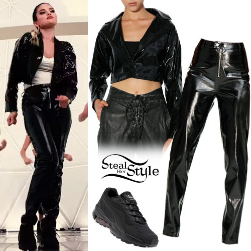 Selena Gomez Saint Laurent Jacket - Celebrity Style