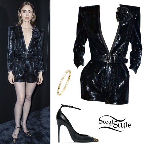 Lily Collins Clothes & Outfits | Steal Her Style