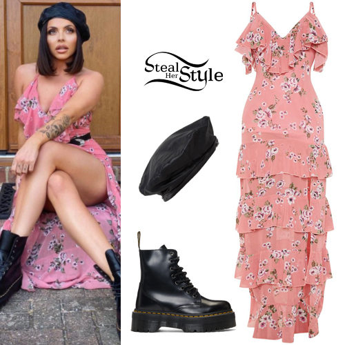 pink dr martens outfit