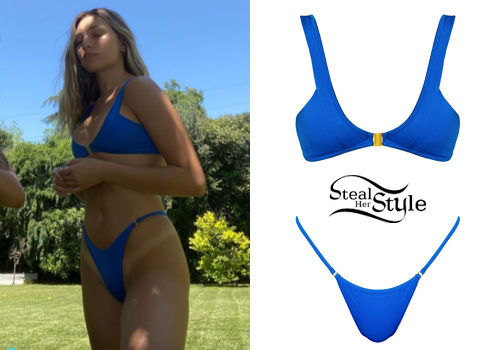 Sommer Swim + Naomi Plumage Tie Side Bikini Bottoms