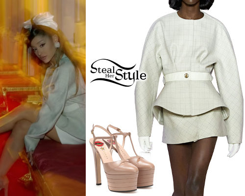 Ariana Grande: 'Bang Bang' Music Video Outfits, Steal Her Style