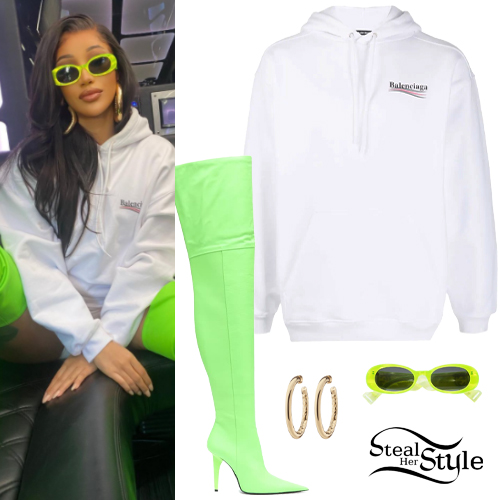 Cardi b outlet balenciaga boots