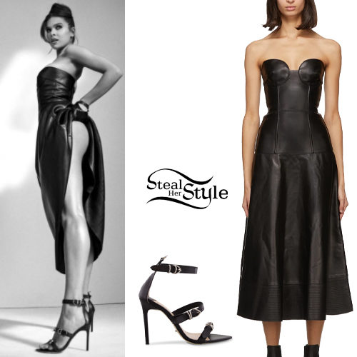 Complete Guide: What Shoes To Wear With Leather Dress -  ShoesOutfitIdeas.com | Leather dresses, Black leather dresses, Bodycon mini  dress