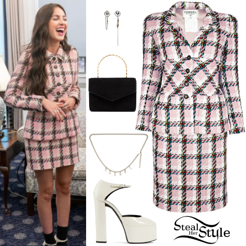 Olivia Rodrigo: Pink Tweed Jacket and Skirt | Steal Her Style