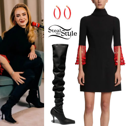 Adele astounds onlookers in head-to-toe leather outfit with