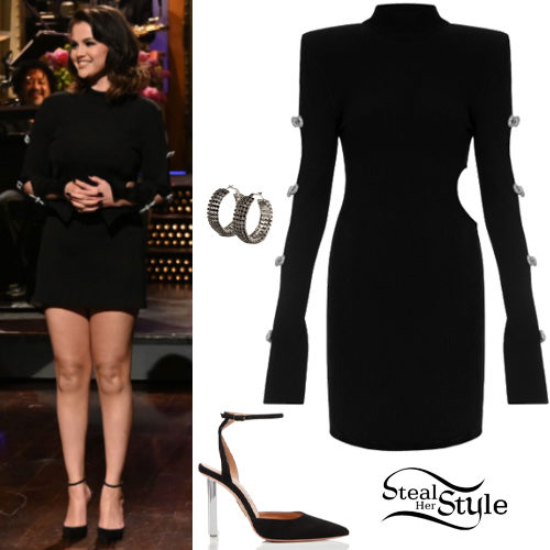 Selena Gomez Demonstrates How to Wear Sneakers With Your Fall Dress