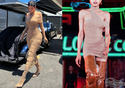 Kylie Jenner Wears Blue Dior Boots That Were The Star Of NYFW — PHOTOS