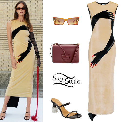 Karlie Velvet and rhinestone dress - Dresses