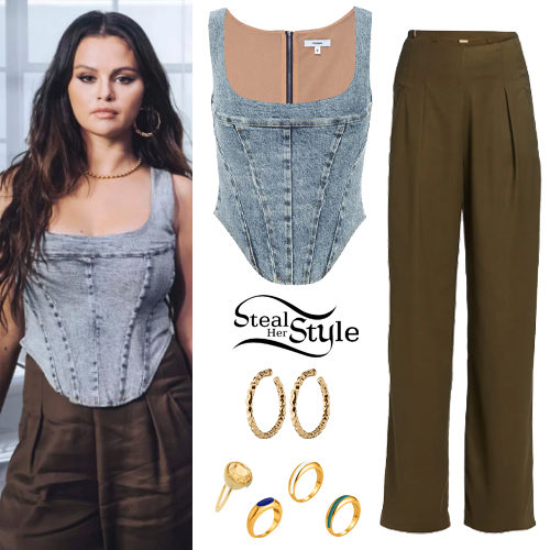 Selena Gomez Calm Down Music Video Best Outfits