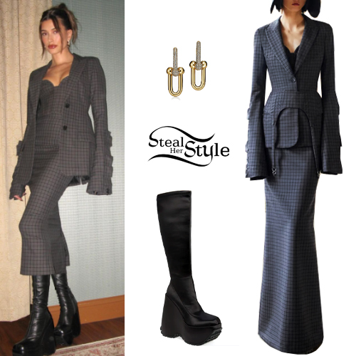 Hailey - Classic Check Blazer