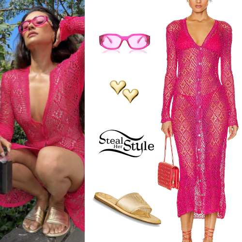 Shay Mitchell Ruffled Bikini Steal Her Style 