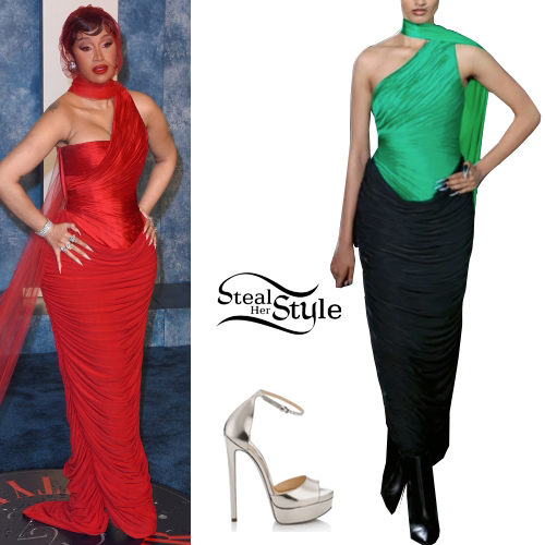 Cardi B Is a Lady in 6-Inch Heels at Vanity Fair Oscars Party 2023 –  Footwear News