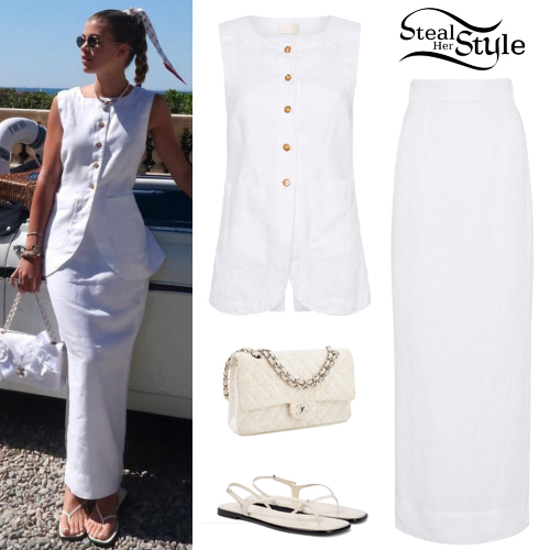 White Sofie Skirt