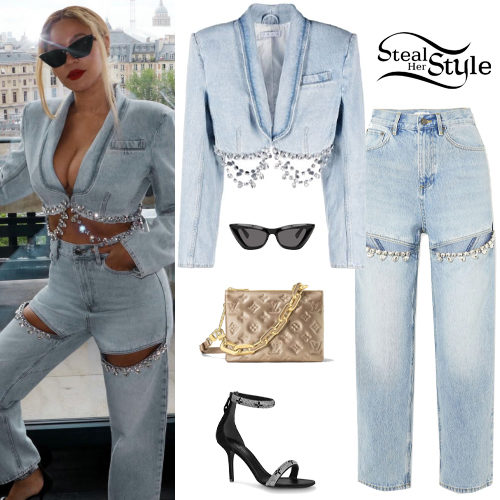 Ægte Information Faciliteter Beyoncé: Crop Jacket and Jeans | Steal Her Style