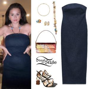 Selena Gomez: Blue Jumpsuit | Steal Her Style