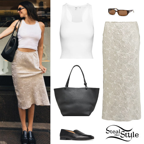 Kendall Jenner's recent looks in Paris. - vintage Alaia SS98 mini