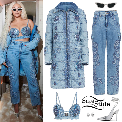 Beyoncé: Denim Jacket and Jeans | Steal Her Style