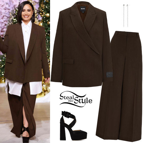 Demi Lovato Shows Off Her Rock Star Style in Topshop and Steve Madden