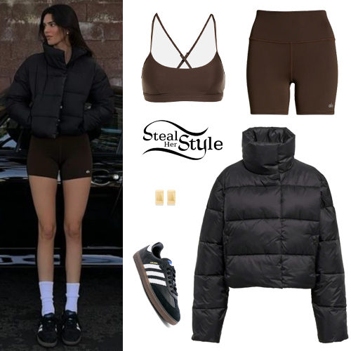 William Jacket Kendall Jenner North Face Puffer Jacket