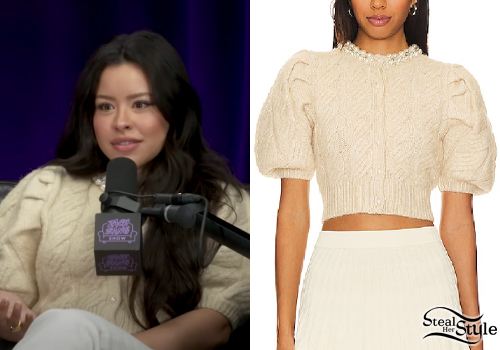 Cierra Ramirez: Crop Cardigan | Steal Her Style