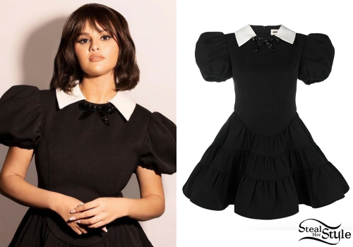 Selena Drawstring Bodycon Mini Dress in Black#black #bodycon