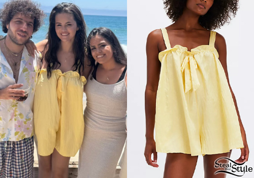 » Selena Gomez: Yellow Romper