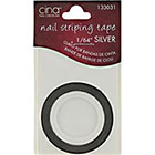 Cina Nail Creations Silver Nail Striping Masking Tape in Silver