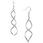 Target Fashion Dangle Earrings - Silver