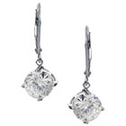Target 6 1/4 CT. T.W. Tressa Collection Sterling Silver Round Cut CZ Basket Set Drop Earrings - Silver
