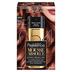 L'Oréal Paris Superior Preference Mousse Absolue™ Reusable Hair Color           in 654 Light Auburn Brown