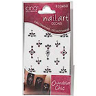 Cina Nail Creations Nail Art Jewelry Decals Ice Sparkles Rhinestones in Chandelier Chick Pink Crystal Rhineston