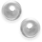 Charter Club Silver-Tone Ball Stud Earrings