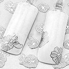 Amazon Lovely 24 Sheets 3D White Flower Manicure Nail Art Sticker Tips Decoration