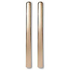 Target Curved Linear Stick Earrings - Gold