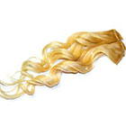 CandyAppleLocks Honey Blonde Hair Extensions, Blonde Clip in Human Hair, Ombre, Dip Dye