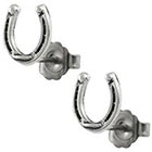 Target Sterling Silver Horseshoes Studs