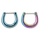 Supreme Jewelry Septum Nose Ring in Multicolor