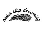 Stay At Home Gypsy never stop dreaming feather temporary tattoo