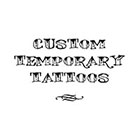 JoellesEmporium Custom Image Temporary Tattoo, Temporary Tattoo Set, Black, Body Art, Small Temporary Tattoo, Wedding Accessory, Gift Idea, Birthday Present