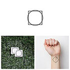 Tattify Outside of the Box - Temporary Tattoo (Set of 2)
