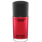 M·A·C Studio Nail Lacquer in Flaming Rose