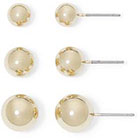 Monet Jewelry Monet Gold-Tone Ball 3-pr. Earring Set