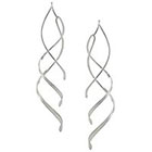 Target Sterling Silver Dangle Earrings - Silver