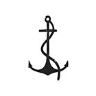happytatts large anchor tattoo, nautical temporary tattoo, valentines day gift, huge tattoo, fake tattoos, pirate ship anchor, happytatts